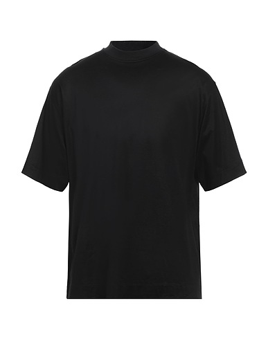 EMPORIO ARMANI Basic T-Shirt Schwarz 70% Lyocell, 30% Baumwolle