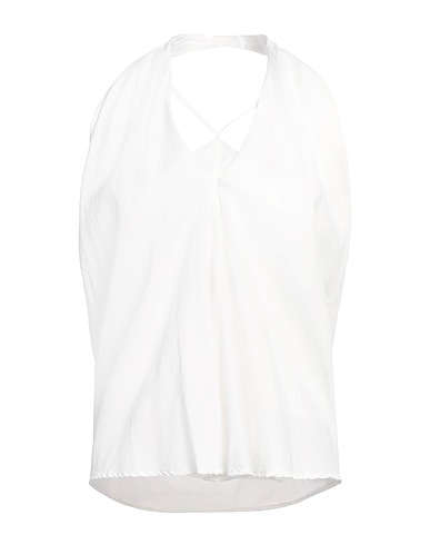 ANDREA YA' AQOV Top White 62% Cupro, 38% Cotton