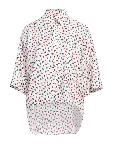 DESTIN Floral shirts & blouses White 100% Cotton