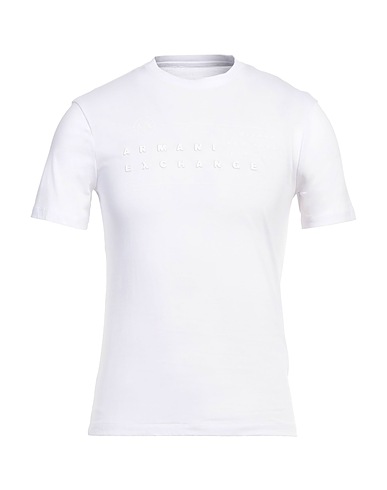 ARMANI EXCHANGE T-shirt White 100% Organic cotton