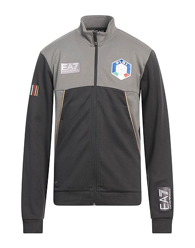 EA7 Sweatshirt Lead 52% Cotton, 48% Polyester