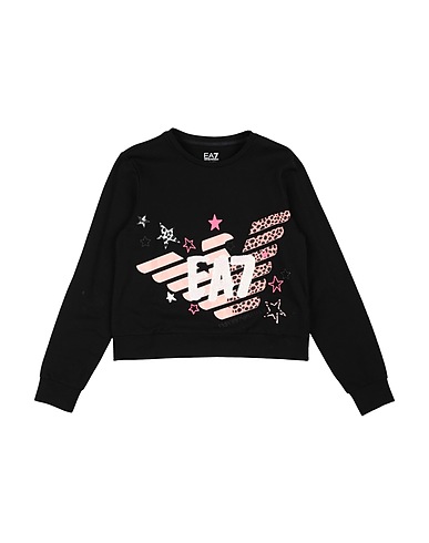 EA7 T-shirt Nero 73% Cotone, 23% Modal, 4% Elastan
