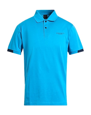 HACKETT Polo shirt SPORT Deep teal 100% Cotton