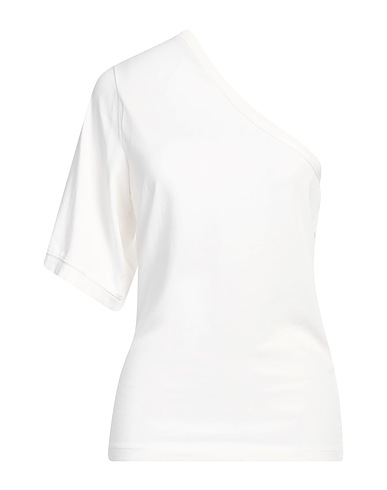 THOM KROM One-shoulder top 47% Cotton, 47% Modal, 6% Elastane