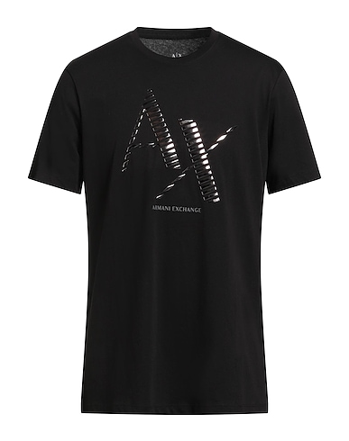 ARMANI EXCHANGE T-shirt Black 100% Cotton
