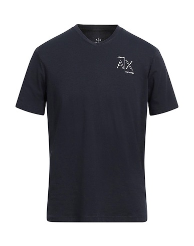 ARMANI EXCHANGE T-shirt Blu navy 95% Cotone, 5% Elastan