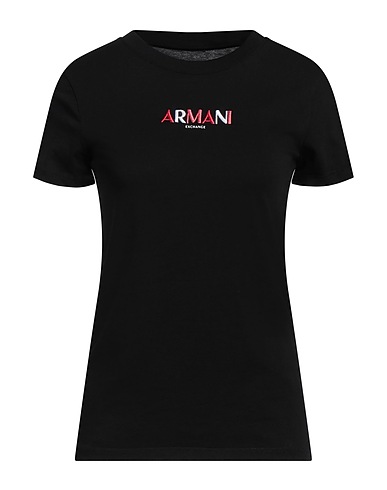 ARMANI EXCHANGE T-shirt Nero 100% Cotone