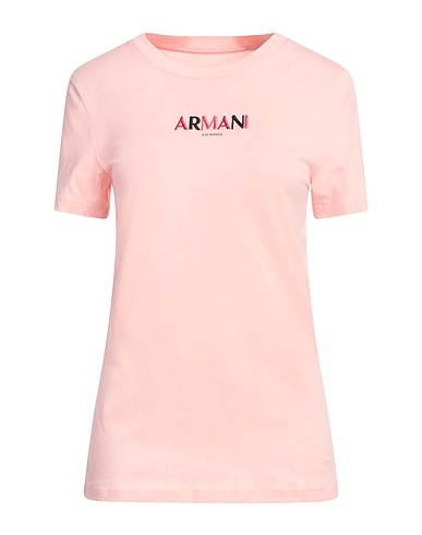ARMANI EXCHANGE T-shirt Light pink 100% Cotton
