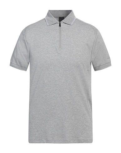 HACKETT Polo shirt SPORT Grey 100% Cotton