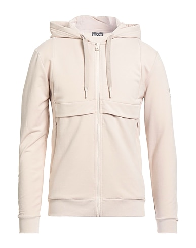 EA7 Felpa Beige 58% Cotone, 38% Poliestere, 4% Elastan