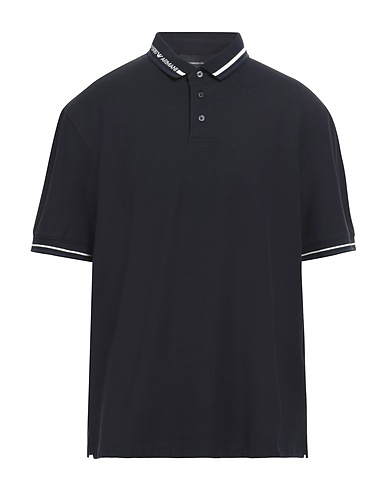 EMPORIO ARMANI Polo Azul noche 100% Algodón