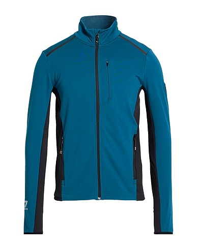 EA7 Sweatshirt VERDE PETROLIO 87% Polyester, 13% Elastane