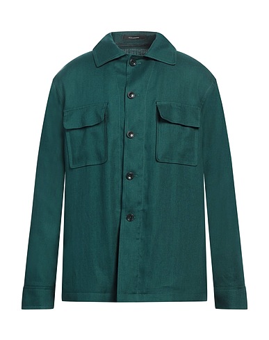 TAGLIATORE Camicia in lino Verde 100% Lino