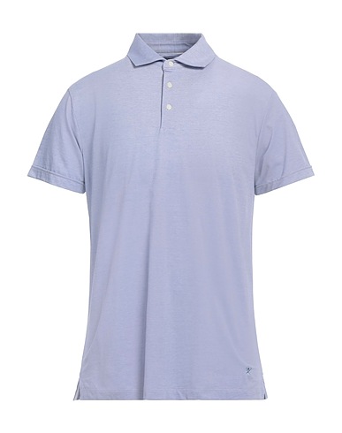 HACKETT Polo shirt Light blue 100% Cotton