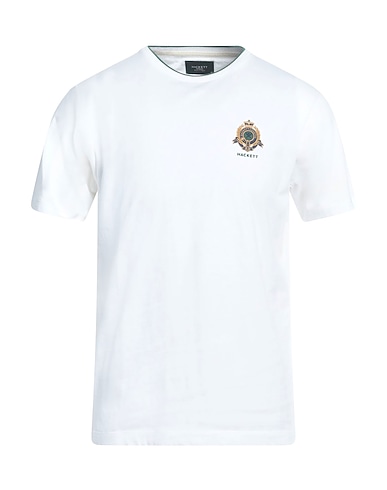 HACKETT T-shirt HERITAGE White 100% Cotton