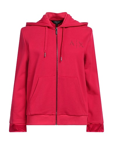 ARMANI EXCHANGE Felpa Rosso 100% Cotone organico, Elastan