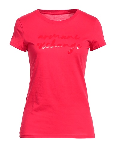 ARMANI EXCHANGE T-shirt Rosso 100% Cotone