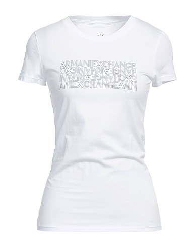 ARMANI EXCHANGE T-shirt White 100% Cotton