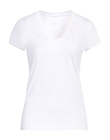 ARMANI EXCHANGE T-Shirt Weiß 100% Baumwolle