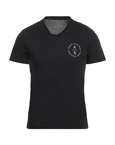 ARMANI EXCHANGE T-shirt Black 100% Pima Cotton