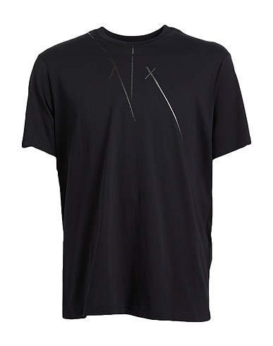 ARMANI EXCHANGE T-Shirt Schwarz 100% Baumwolle