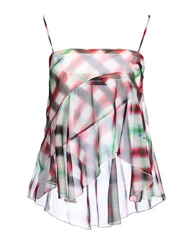 DSQUARED2 Silk top Tomato red 100% Silk
