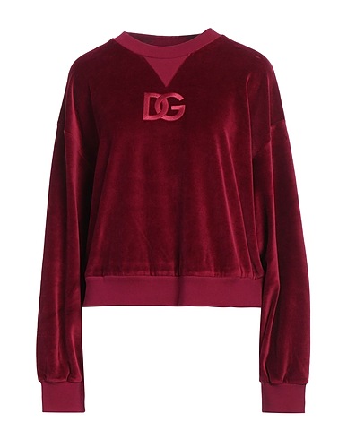 DOLCE&GABBANA Sweatshirt Garnet 80% Cotton, 20% Polyamide, Elastane