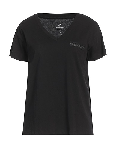 ARMANI EXCHANGE T-shirt Black 100% Cotton