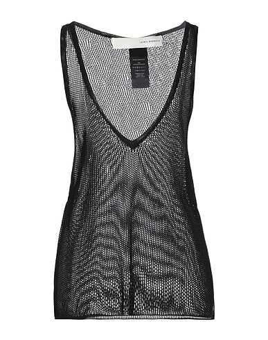 ISABEL BENENATO Top Black 100% Viscose