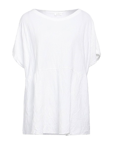 KNIT KNIT Top Bianco 50% Cotone organico, 50% Acrilico riciclato