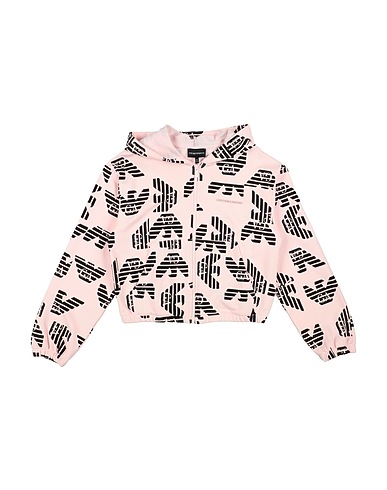 EMPORIO ARMANI Sweatshirt Light pink 100% Cotton