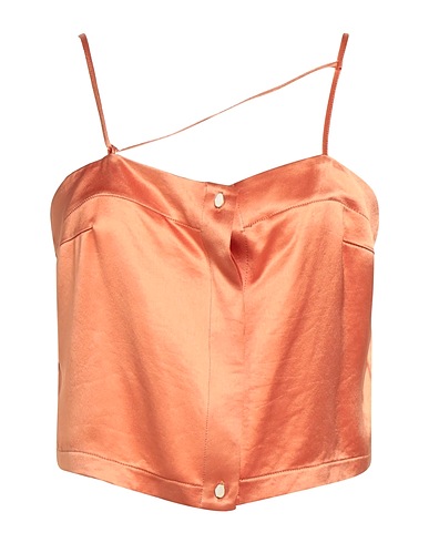 ISABELLE BLANCHE Paris Top Camel 74% Acetate, 26% Polyester