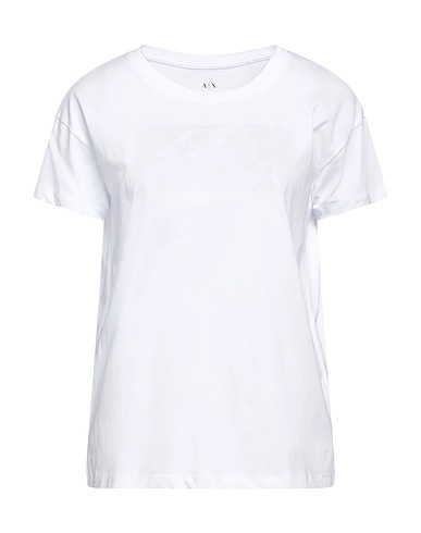 ARMANI EXCHANGE T-shirt Bianco 100% Cotone