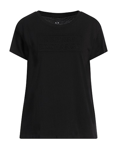 ARMANI EXCHANGE T-shirt Nero 100% Cotone