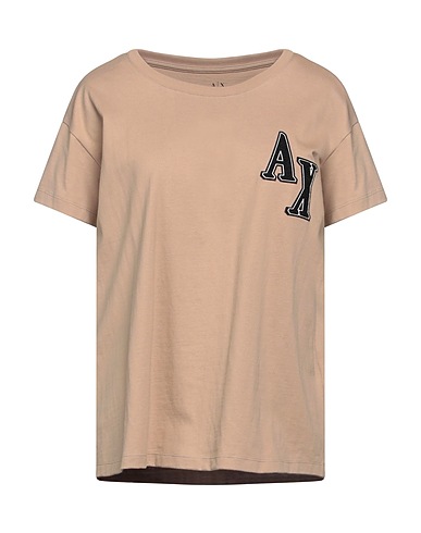 ARMANI EXCHANGE T-shirt Sabbia 100% Cotone