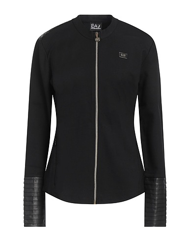 EA7 Sweatshirt Black 70% Viscose, 26% Polyamide, 4% Elastane