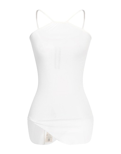 RICK OWENS Top White 88% Viscose, 12% Silk