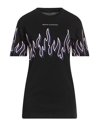 ARMANI EXCHANGE T-shirt Black 100% Cotton