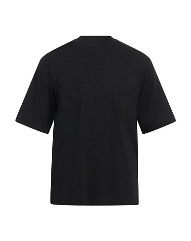 ARMANI EXCHANGE T-shirt Nero 100% Cotone