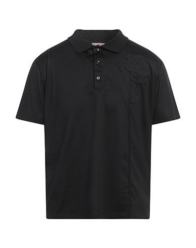 VALENTINO GARAVANI Polo shirt Black 100% Cotton
