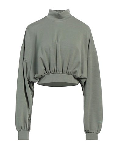 HINNOMINATE Sweatshirt Sage green 50% Modal, 45% Polyester, 5% Elastane