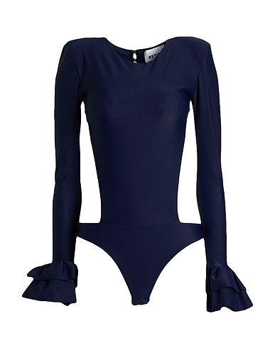 REVISE CONCEPT TOPWEAR Navy blue 80% Polyamide, 20% Elastane