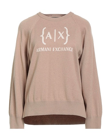 ARMANI EXCHANGE Pullover Sabbia 65% Lana Vergine, 35% Poliammide