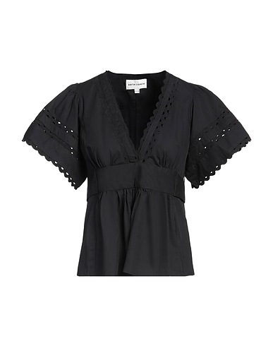 ANTIK BATIK Top Black 100% Cotton