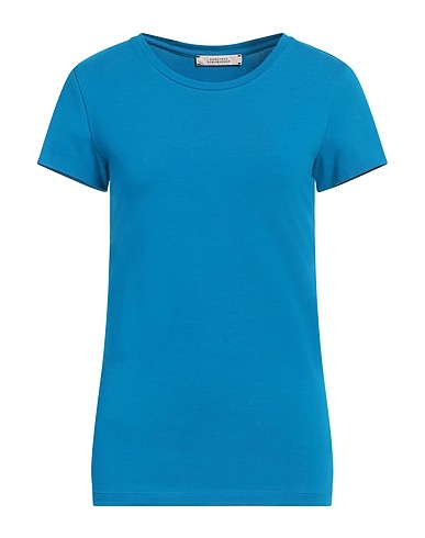 DOROTHEE SCHUMACHER Basic T-Shirt Azure 96% Cotton, 4% Elastane