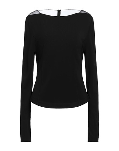 HELMUT LANG Top Black 100% Viscose