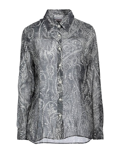 DESTIN Patterned shirts & blouses Charcoal 100% Cotton