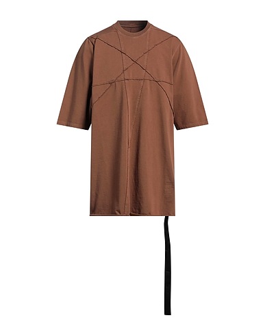 DRKSHDW by RICK OWENS T-shirt Brown 100% Cotton