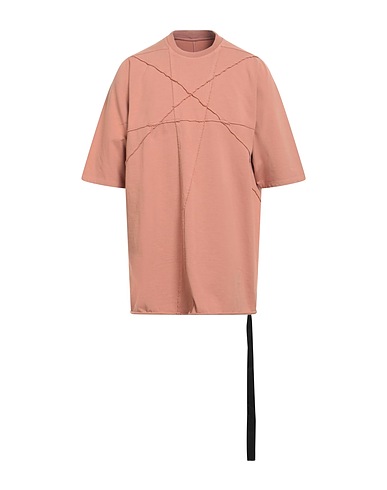 DRKSHDW by RICK OWENS T-shirt Antique rose 100% Cotton
