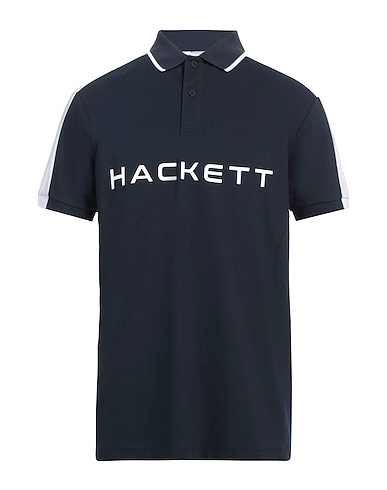 HACKETT Polo SPORT Blu notte 54% Cotone, 41% Poliestere, 5% Elastan